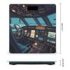 Airplane Scale for Body Weight Digital Bathroom Scale Toughened Glass High Precision Scales for Body Weight with Large LCD Backlight Display Weight Scales view 2