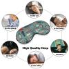 Barber Shop Sleeping Mask Sleep Mask for Side Sleeper Relaxing Zero Pressure Night Blindfold Light Block-Out Eye Mask for Sleep with Easy Adjustable Strap view 2