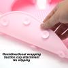 Agatige Foot Shower Scrubber, Strong Suction Cups Anti Slip Foot Massage Mat Feet Washer for Men or Women (Pink) view 2