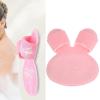 Agatige Foot Shower Scrubber, Strong Suction Cups Anti Slip Foot Massage Mat Feet Washer for Men or Women (Pink) view 4