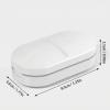 1-Piece Professional Pill Cutter Splitter, Precision Tool for Small Pills, Compact Pill Accessory, Ideal for Cutting Tiny & Large Tablets (White) view 4