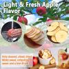 Dried Apple Slices(80g/2.82oz) | Chewy Soft Dried Apples | Made from Fresh Apples | Apple Chips Individual Packs | Nature Gluten Free-Healthy Dried Apple Slices for Cocktail,Simmer Pot,Crafts Cake view 2