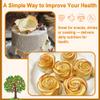 Dried Apple Slices(80g/2.82oz) | Chewy Soft Dried Apples | Made from Fresh Apples | Apple Chips Individual Packs | Nature Gluten Free-Healthy Dried Apple Slices for Cocktail,Simmer Pot,Crafts Cake view 4