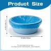 100 Blue Pedicure Liners 13.8 x 19.7 Inches Disposable Unbreakable Pedi Liners Disposable Fits Most Tub and Pedicure Foot Spa Home Use view 2