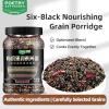 6 Black Soup Mix | 950g/2.09lb | PoetrySeptember Black Millet, Rice, Rye Berries, Quinoa, Soybeans, Peanuts Nutritious Whole Grain Wellness Blend | Perfect for Porridge, Daily Nourishment & Balanced Nutrition - view 2