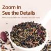 6 Black Soup Mix | 950g/2.09lb | PoetrySeptember Black Millet, Rice, Rye Berries, Quinoa, Soybeans, Peanuts Nutritious Whole Grain Wellness Blend | Perfect for Porridge, Daily Nourishment & Balanced Nutrition - view 4