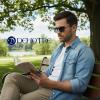 DEHOTRE Mens Progressive Multifocal Sunglasses No-Line Multi Focus Sun Readers with UV400 Protection TR90 Lightweight Frame Anti-Slip Rubber Temples for Driving & Outdoor black 1.50 view 4