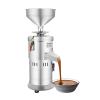 1100W Electric Peanut Butter Maker Machine, 33lbs/h Commercial Sesame Sauce Nut Grinder,Automatic Milling Grinding Machine for Groundnut, Almond, Cashew Nut, Sesame,Adjustable Grinding Thickness view 1