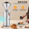 1100W Electric Peanut Butter Maker Machine, 33lbs/h Commercial Sesame Sauce Nut Grinder,Automatic Milling Grinding Machine for Groundnut, Almond, Cashew Nut, Sesame,Adjustable Grinding Thickness view 4