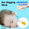 24 Pcs Ear Wax Stick, Upgrade Earwax Removal Adhesive Swabs Reusable Ear Wax Removal Tools with Dust Cover Packaging, Ears Cleaning Tools Ears Curette for Kids & Adults (Small 48pcs) view 4