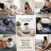 Morlit Smart Cupping Massager, Cordless Deep Tissue Body Massager with 9 Suction Levels & Heat Therapy, One-Touch Electric Massager for Neck Back Shoulder Pain Relief, Rechargeable Gift Set view 2