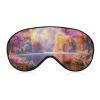 Lake Swans Rainbow Funny Eye Mask Light Blocking Sleeping Eyeshade for Women Men Travel Sleeping Gifts view 1