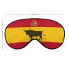 Spanish Bull Funny Eye Mask Light Blocking Sleeping Eyeshade for Women Men Travel Sleeping Gifts view 2