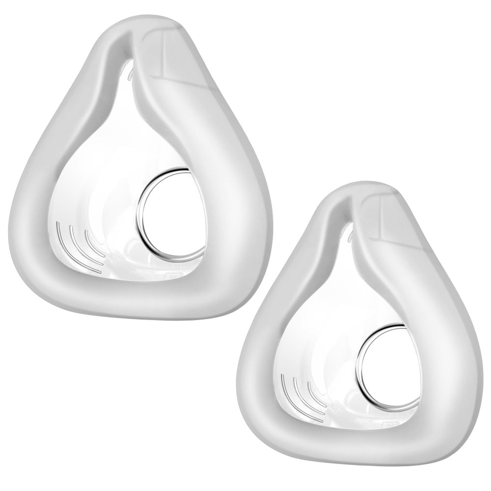 2-Pack Replacement Cushion for ResMed AirFit F20, Compatible with Original Airfit F20 Full Face Mask, Reliable Seal (Small)