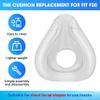 2-Pack Replacement Cushion for ResMed AirFit F20, Compatible with Original Airfit F20 Full Face Mask, Reliable Seal (Small) view 2