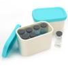 10ml/5ml Vial Storage Case for Fridge, Small Peptide Case Fits Standard 10ml (23x55mm) and 5ml(22mx45mm) Vials, Dishwasher-Safe Peptide Organizer for Travel, Welless & Fridge (No Vials Included) view 1