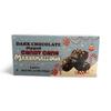 Dark Chocolate Dipped Candy Cane Marshmallows, Holiday Theme, 8 Pieces, 4.7 oz view 1