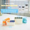 3ml and 5ml/10ml Vial Holder Peptide Storage Case - Fridge & Travel Cooler for Diabetic Care, Detachable Soft Insert, Triple-Layer Protection, Easy to Clean (2 Pack, Vials Not Included) view 2