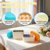 3ml and 5ml/10ml Vial Holder Peptide Storage Case - Fridge & Travel Cooler for Diabetic Care, Detachable Soft Insert, Triple-Layer Protection, Easy to Clean (2 Pack, Vials Not Included) view 4
