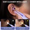 1 Set Led Ear Pick with Light: Ear Wax Removal Tool Kit with Light, 6 Replacement Heads for Kids and Adults Cleaning Tool view 4