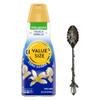 Premium Liquid Coffee Creamer, 32 fl oz Liquid Non-Dairy Creamer for Coffee with Dumbass Coffee Gem Spoon (Zero Sugar French Vanilla) Gem Spoon view 1