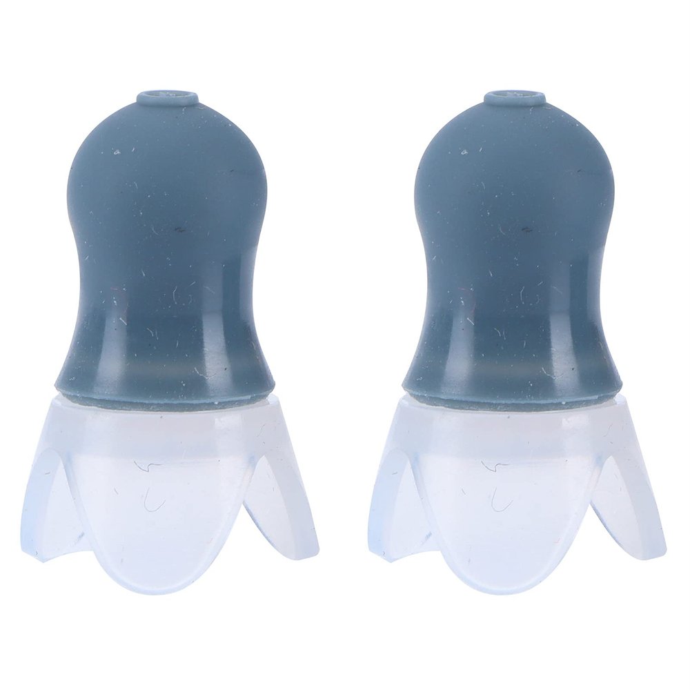 BONKZEBU Swimming Earplugs, Silicone Noise Reduction Ear Plugs for Swimming Sleeping Flying Spa, with Black Aluminum Alloy Sealing Bottle (1)