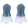 BONKZEBU Swimming Earplugs, Silicone Noise Reduction Ear Plugs for Swimming Sleeping Flying Spa, with Black Aluminum Alloy Sealing Bottle (1) view 1