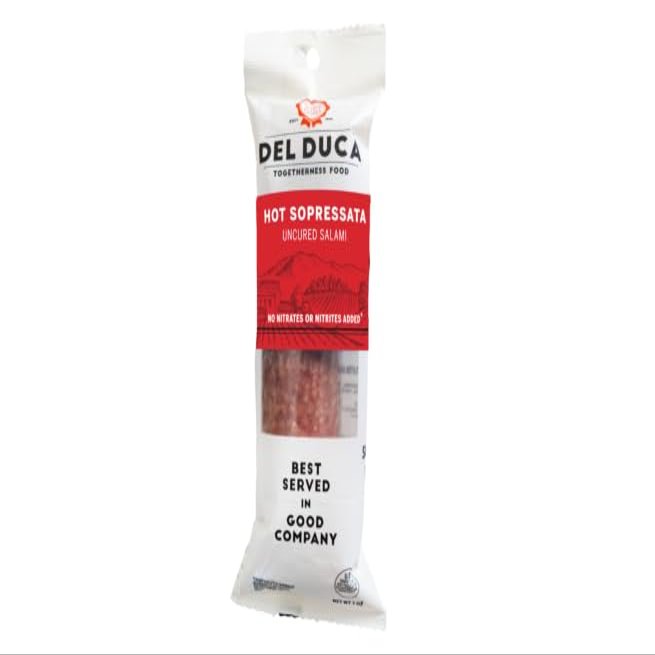 Italian Style Uncured Veneto HOT Sopressata Salami Chub Pack Of 2