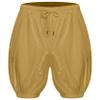 Sywiyi Wet Look Leakproof High Waist Boxer Briefs Incontinence Plastic Pants Night Club Holiday Khaki X-Large view 1