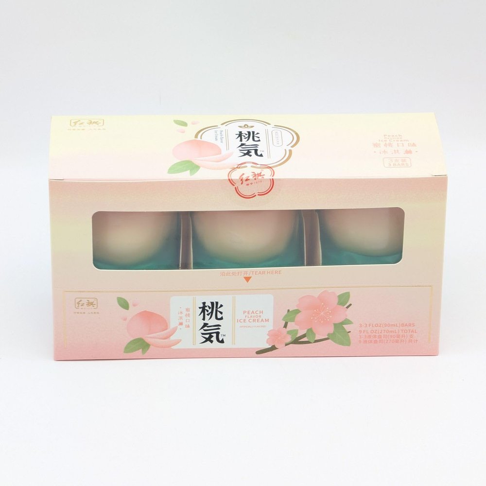 Peach Ice Cream Box