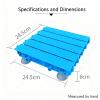 4 Pieces Set Cushion Flooring Interlocking Drainage Floor Tiles with High Load Bearing Shower Mat Capacity for Bathroom and Toilet view 2