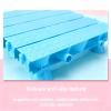 4 Pieces Set Cushion Flooring Interlocking Drainage Floor Tiles with High Load Bearing Shower Mat Capacity for Bathroom and Toilet view 3