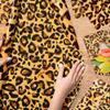100 Sheets Leopard Tissue Paper Brown Animal Print Leopard Pattern Wrapping Tissue DIY Art Crafts Wrap Paper for Birthday Wedding Baby Shower Party Decoration Supplies view 4