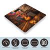 Abstract Guitar Bathroom Scale Weight Scale for Body Weight,Highly Accurate Digital Weighing Machine Clear LED Display Digital Bathroom Body Scale 400lb/182kg view 3