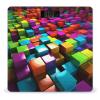 3D Colorful Cubes Bathroom Scale Weight Scale for Body Weight,Highly Accurate Digital Weighing Machine Clear LED Display Digital Bathroom Body Scale 400lb/182kg view 1