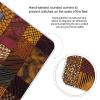 African Style Patchwork Bathroom Scale Weight Scale for Body Weight,Highly Accurate Digital Weighing Machine Clear LED Display Digital Bathroom Body Scale 400lb/182kg view 4