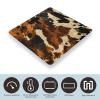 Abstract Cow Skin Bathroom Scale Weight Scale for Body Weight,Highly Accurate Digital Weighing Machine Clear LED Display Digital Bathroom Body Scale 400lb/182kg view 3