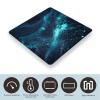 Abstract Polygonal Space Bathroom Scale Weight Scale for Body Weight,Highly Accurate Digital Weighing Machine Clear LED Display Digital Bathroom Body Scale 400lb/182kg view 3