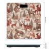 Animal Wilderness Bear Deer Bathroom Scale Weight Scale for Body Weight,Highly Accurate Digital Weighing Machine Clear LED Display Digital Bathroom Body Scale 400lb/182kg view 2