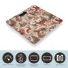 Animal Wilderness Bear Deer Bathroom Scale Weight Scale for Body Weight,Highly Accurate Digital Weighing Machine Clear LED Display Digital Bathroom Body Scale 400lb/182kg view 3