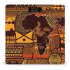 African Map Ethnic Pattern Bathroom Scale Weight Scale for Body Weight,Highly Accurate Digital Weighing Machine Clear LED Display Digital Bathroom Body Scale 400lb/182kg view 1