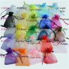 inxming 300pcs 24 Colors Jewelry Packaging Bag 5 * 7 7 * 9 9 * 12 10 * 15cm Organza Bags Gift Storage Wedding Drawstring Pouches(10x15cm) view 2