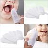 HOOTNEE Oral Gauze Finger Toothbrushes Mouth Cleaners Soft Gauze Material Comfortable Fit for Newborns and Use Oral Care view 3