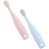 HOOTNEE 2pcs Tooth Brush Soft Bristle Extra Fine for Boy Girl Ergonomic Handle Comfortable Grip Adorable Teeth Brush Red Blue Non-Toxic Material Gum Care Training view 1