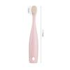 HOOTNEE 2pcs Tooth Brush Soft Bristle Extra Fine for Boy Girl Ergonomic Handle Comfortable Grip Adorable Teeth Brush Red Blue Non-Toxic Material Gum Care Training view 3