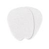 10 Pairs Unisex Large Size Felt Tongue Cushion Pads Trimable Felt Tongue Pads for Shoes, 2.64" x 3.23", White view 2