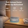 1Mii White Noise Sound Machine with Alarm Clock, Sound Machine for Sleep for Adults Baby, Smart App Controlled30 Soothing Sounds, Sleeping Timer, Dimmable 7-Color Night Light, 30 Volume Levels view 2