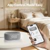 1Mii White Noise Sound Machine with Alarm Clock, Sound Machine for Sleep for Adults Baby, Smart App Controlled30 Soothing Sounds, Sleeping Timer, Dimmable 7-Color Night Light, 30 Volume Levels view 4