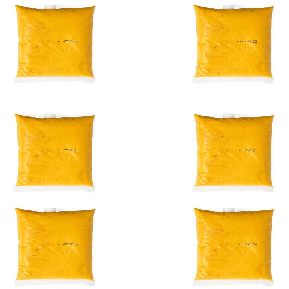 Bulk Ready-to-Serve Cheese Sauce, 660 oz Pouches (22.5 lb Total) Commercial-Grade Smooth & Creamy Cheese Sauce for Nachos, Fries, Dispensers, Foodservice, Catering & Concessions (Jalapeno)