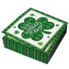 40Pcs St Patricks Day Napkins, 6.5 Inch Shamrock Napkins, Disposable Green Lucky Clover Cocktail Beverage Dinner Paper Napkins for Saint Patrick's Day Table Decorations, Irish-Themed Party Supplies view 1